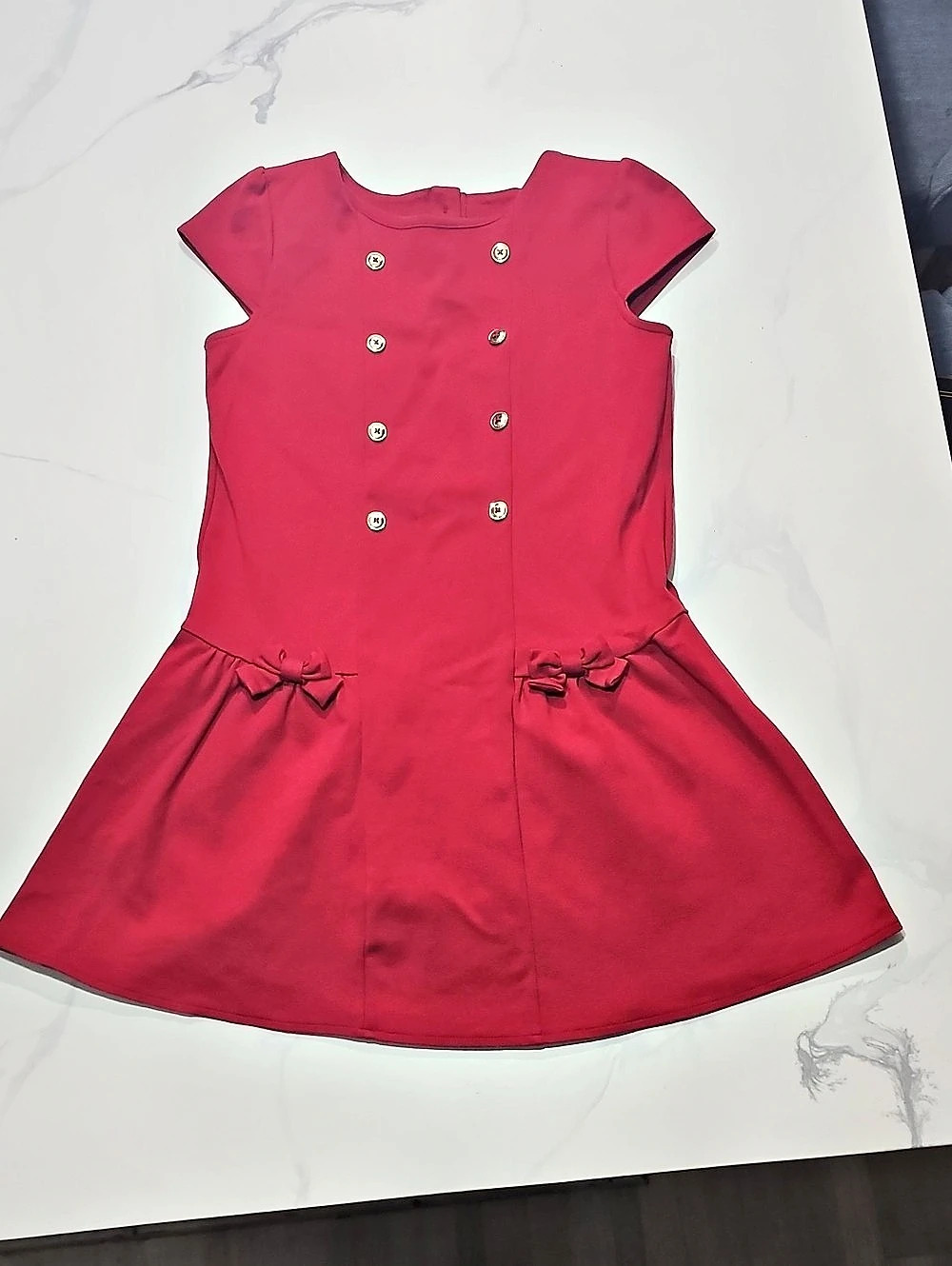 Gymboree Girls Size 12 Red Dress Like New